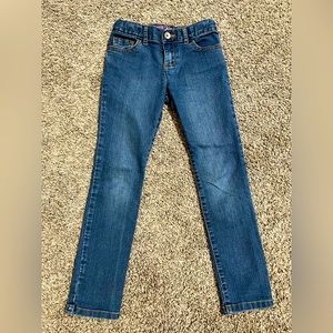 Children’s Place girls super skinny jeans sz 6X/7 adj waist